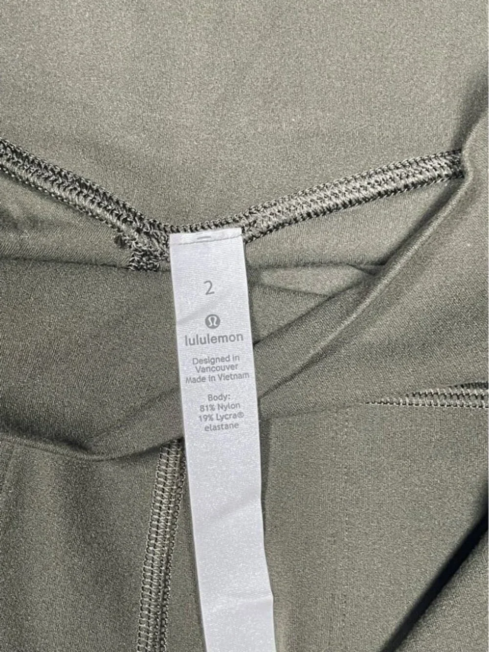 Lululemon Green Align High Rise Cropped Jogger Pants - Women Size 2